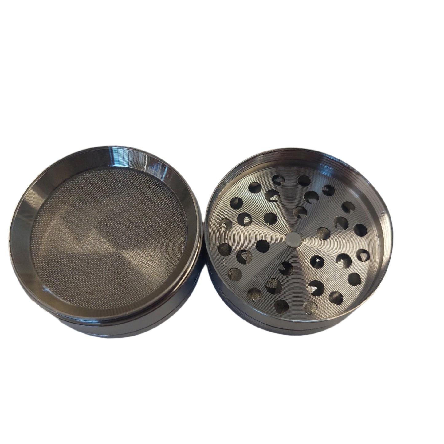 Grinder 4 Piece Silver