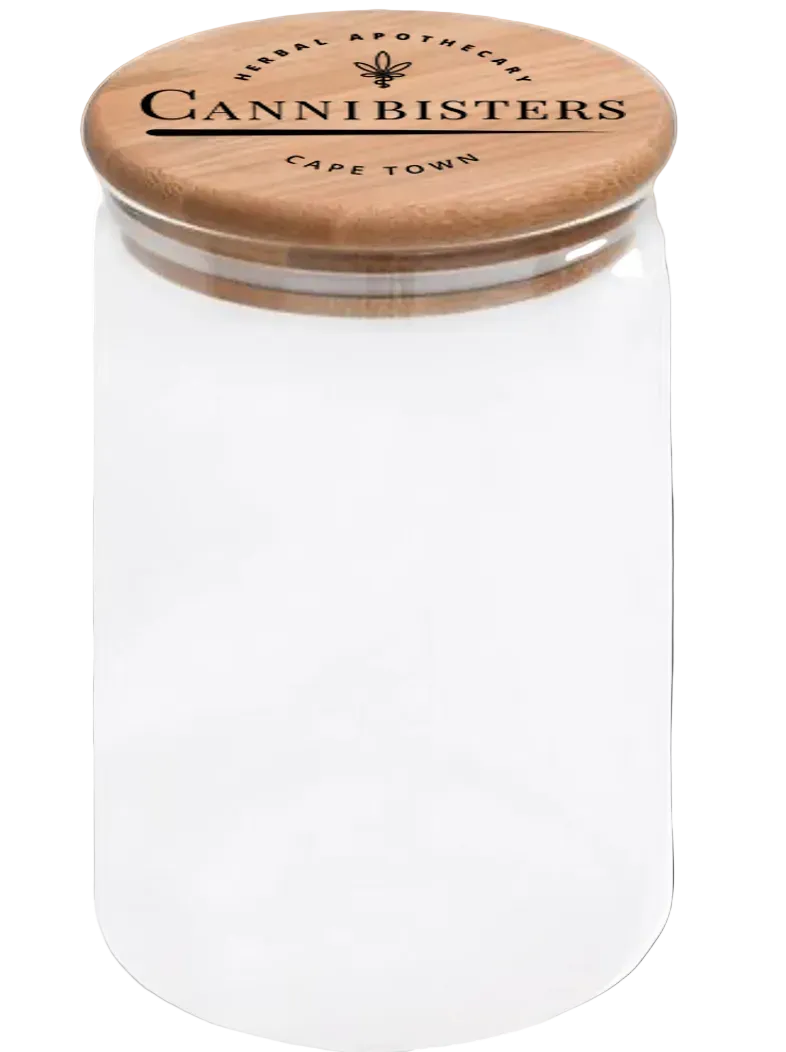 Glass jar - Cannibisters