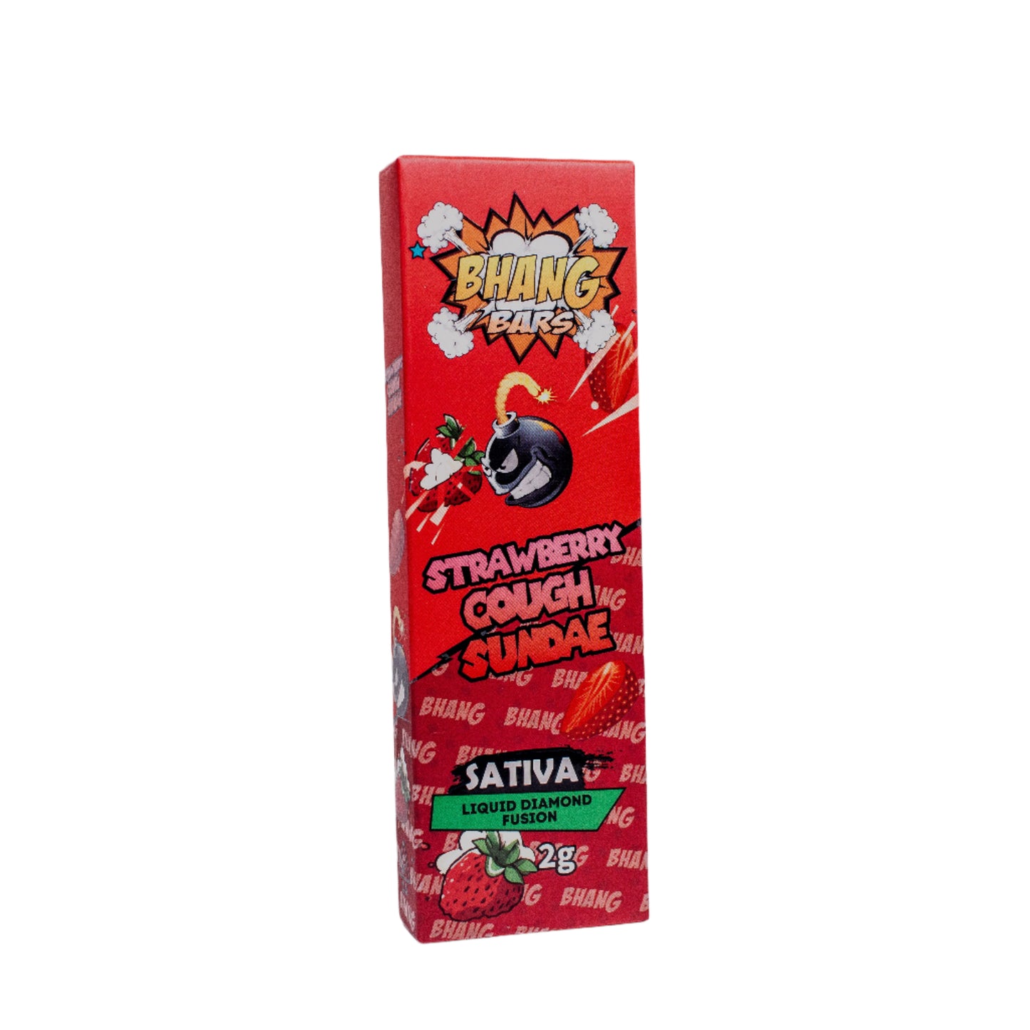 BHANG Bar - Strawberry Cough Sundae (Liquid Diamond Live Resin Vape Pen)