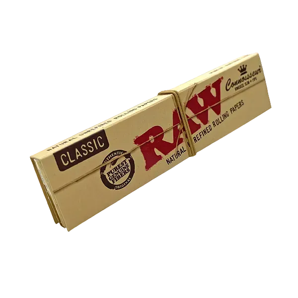 RAW ORGANIC KINGSIZE ROLLING PAPERS + TIPS