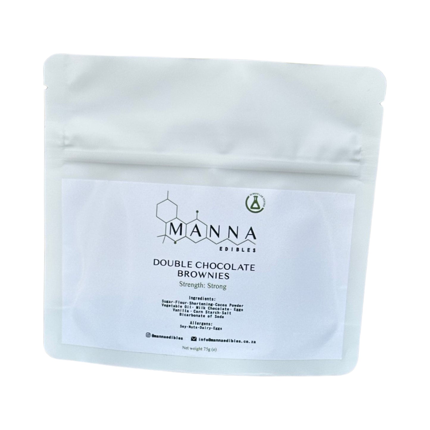 Manna Chocolate Brownies - Strong