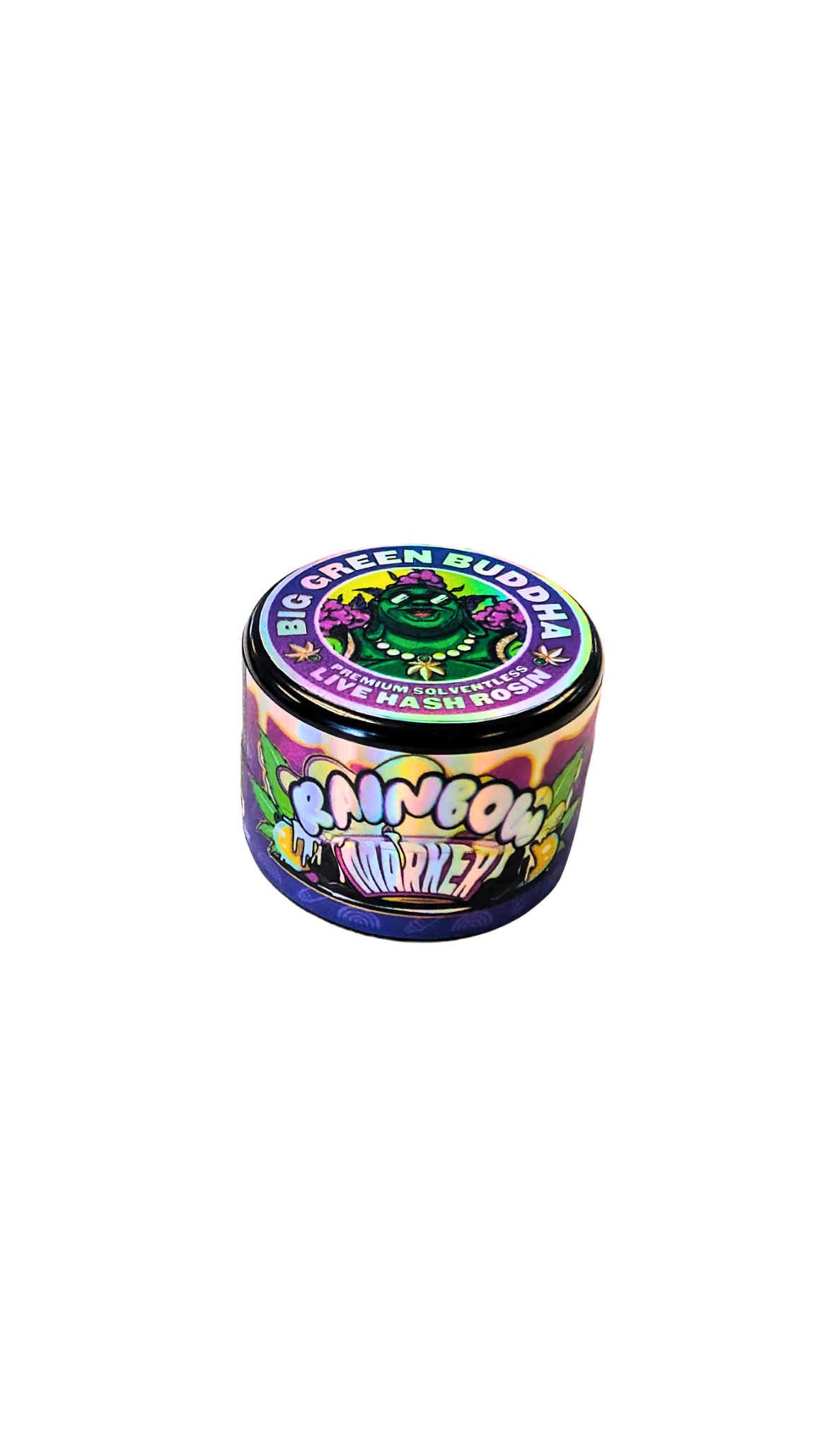 Big Green Buddha - Rainbow Markers