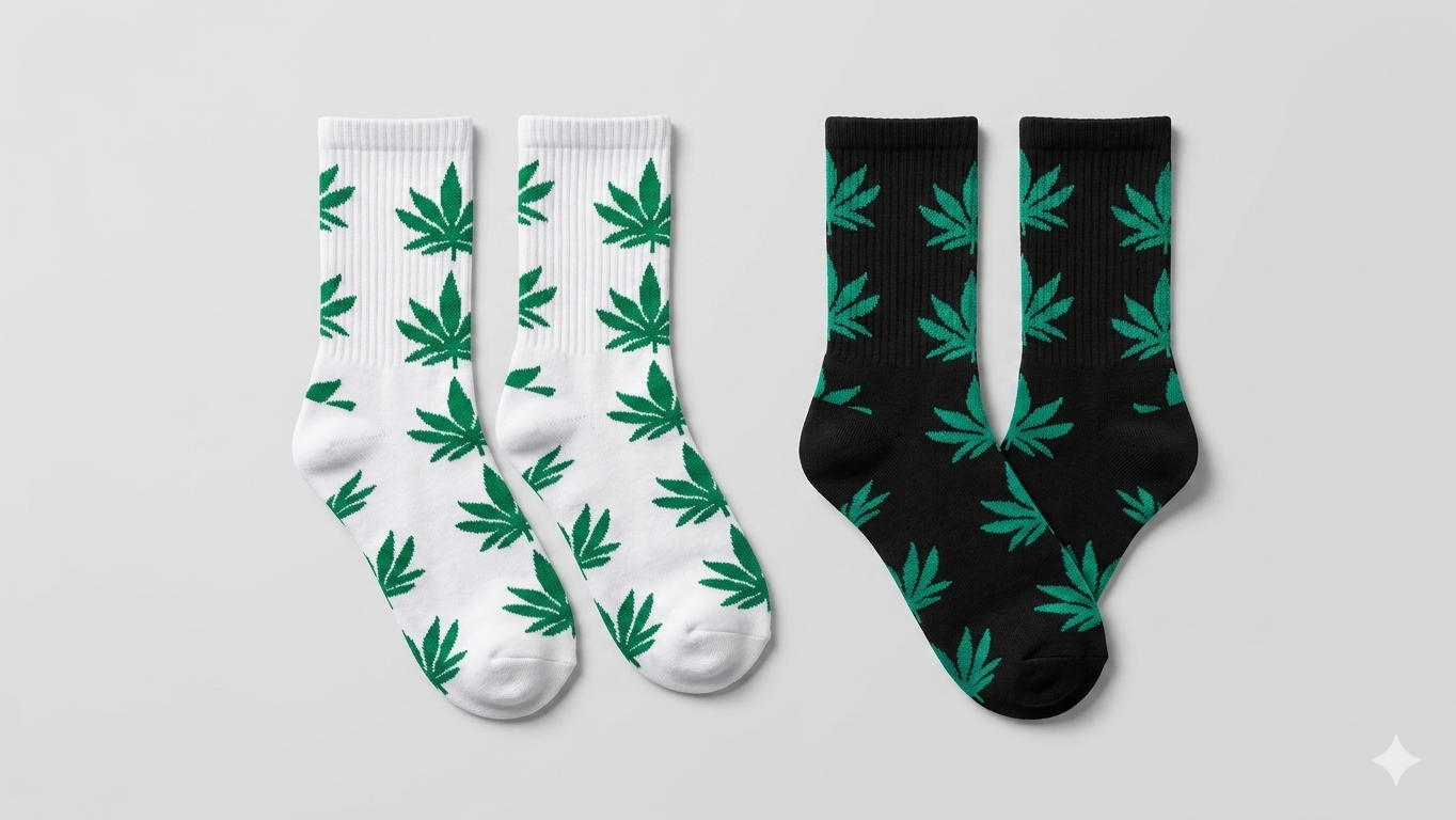 Canni Leaf Sock