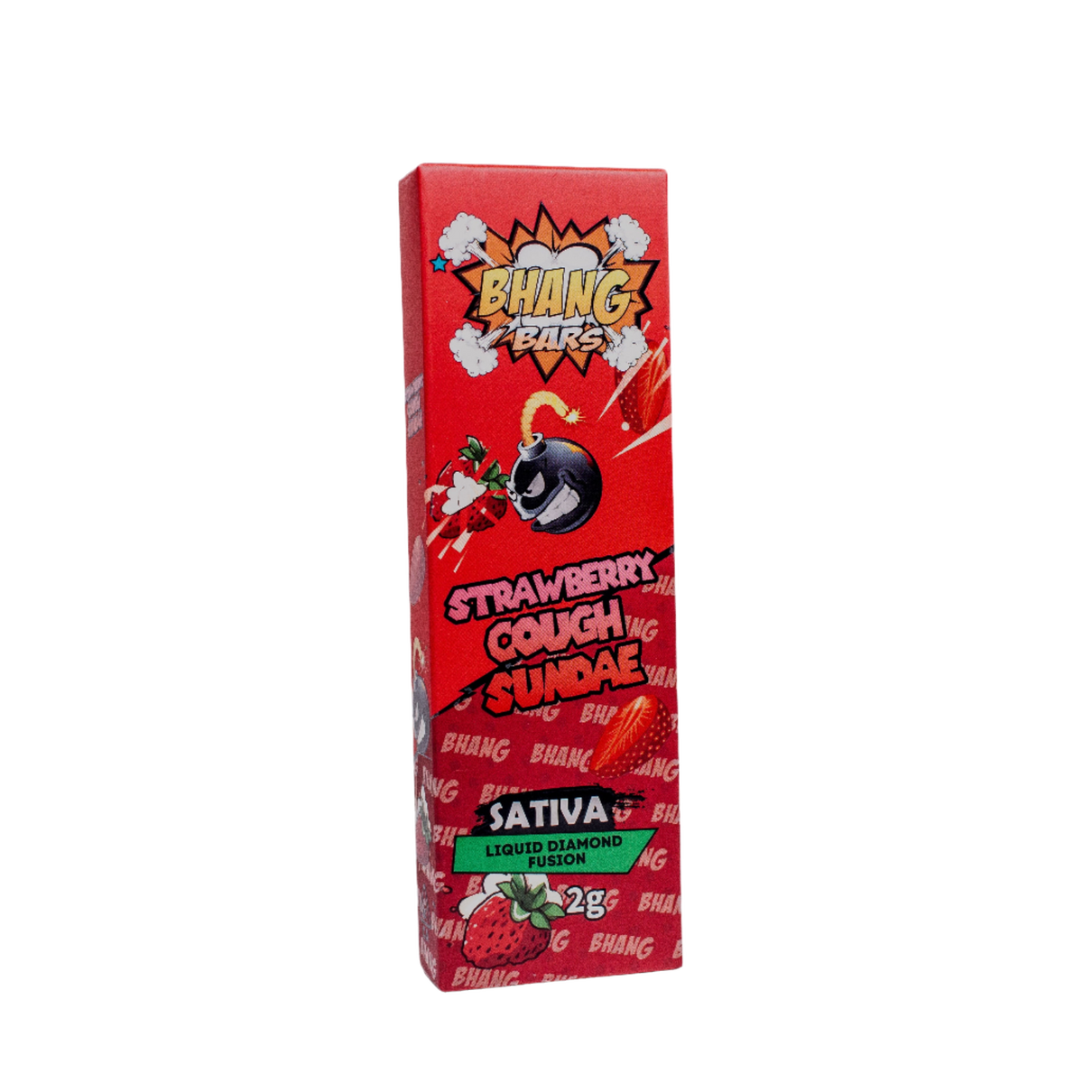 BHANG Bar - Strawberry Cough Sundae (Liquid Diamond Live Resin Vape Pen)