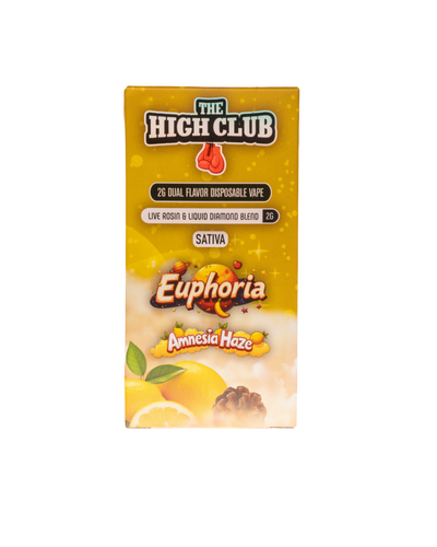 The High Club: Euphoria / Amnesia Haze Live Resin Pen