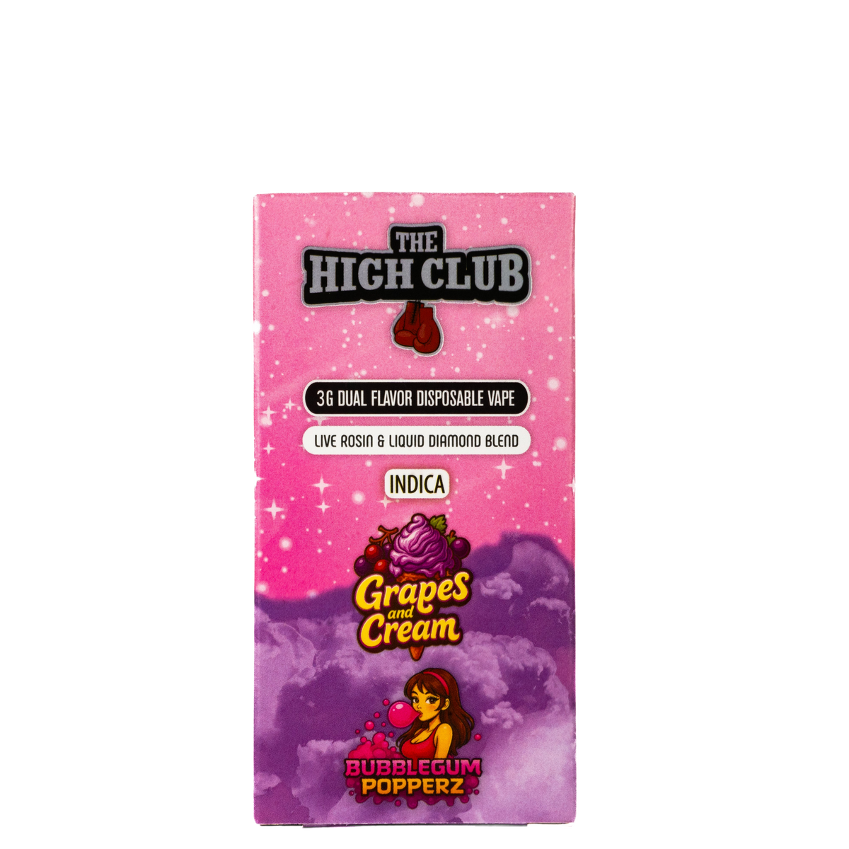 The High Club: Grape And Cream/ Bubblegum Popperz