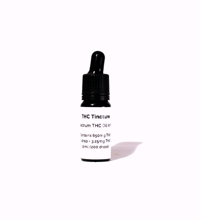 THC Tincture Oil - 650 mg