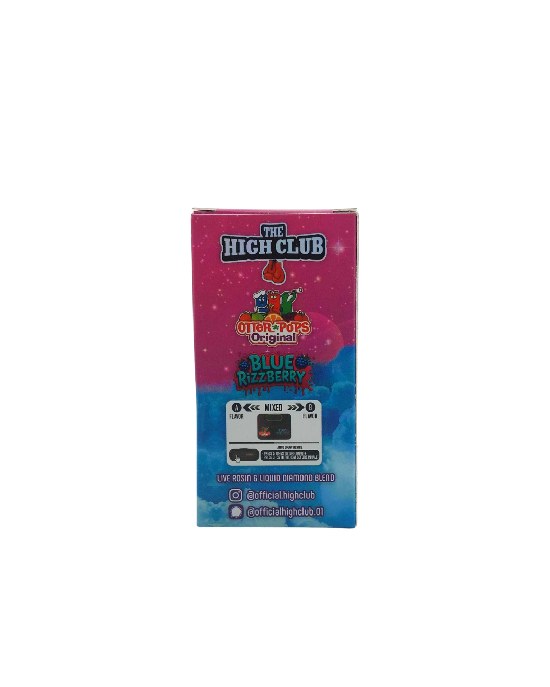 The High Club - Otter Pops Original / Blue Rizzberyy