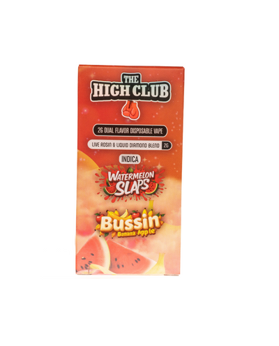The High Club: Watermelon Slaps/ Bussin Live Resin Pen