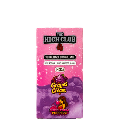 The High Club: Grape And Cream/ Bubblegum Popperz
