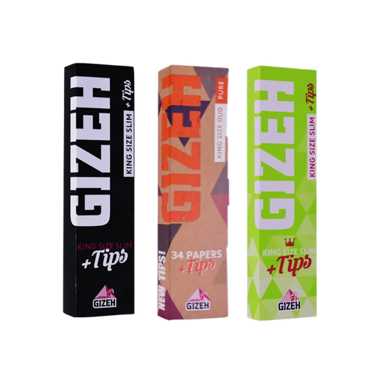 Gizeh Green - King size Slim rolling paper