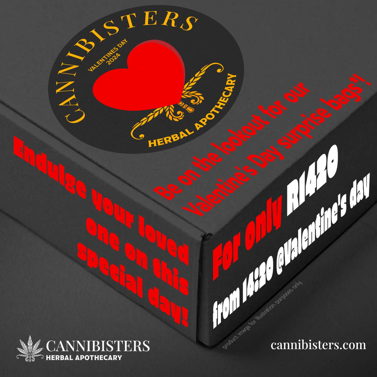 Valentines Day Gift Package cannabis cannabis strain — buy online Cape Town | Cannibisters