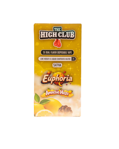 The High Club: Euphoria / Amnesia Haze Live Resin Pen