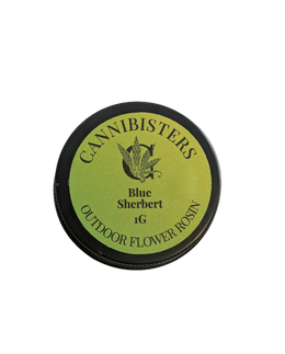 Blue Sherbet Outdoor Flower Rosin 1g tin
