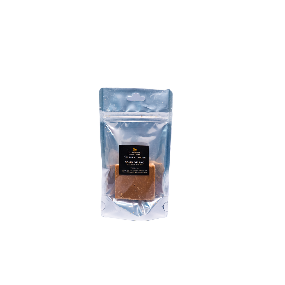 Cannibisters Decadent Fudge 50mg