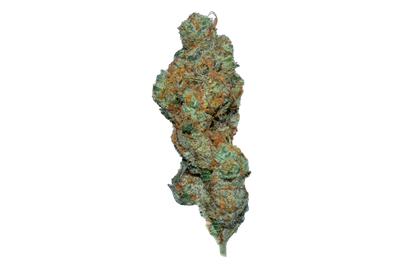 Frosted Apricot cannabis flower bud