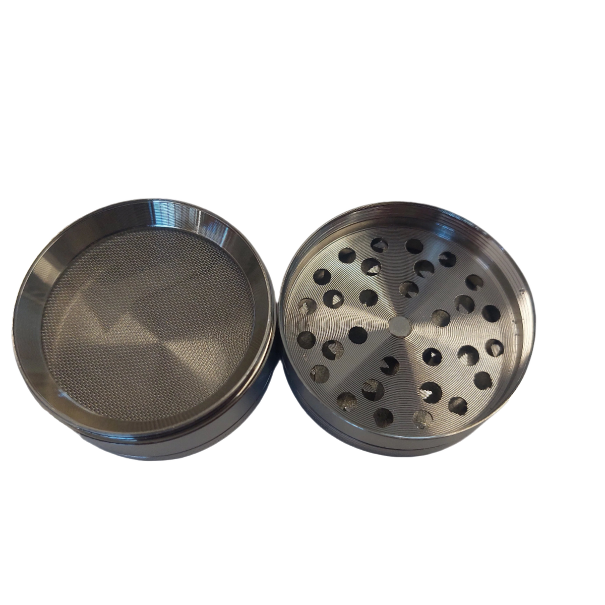 Grinder 4 Piece Silver