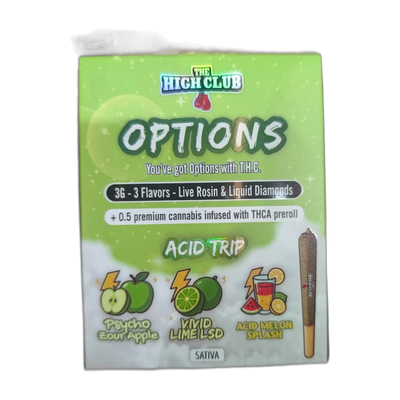The High Club Acid Trip THC vape pack — Cannibisters, Sea Point Cape Town