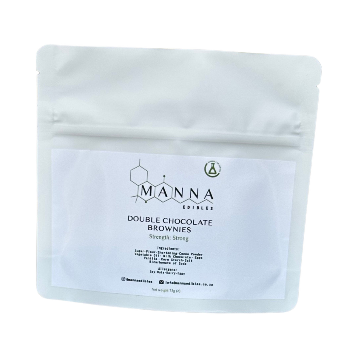 Manna Chocolate Brownies - Strong