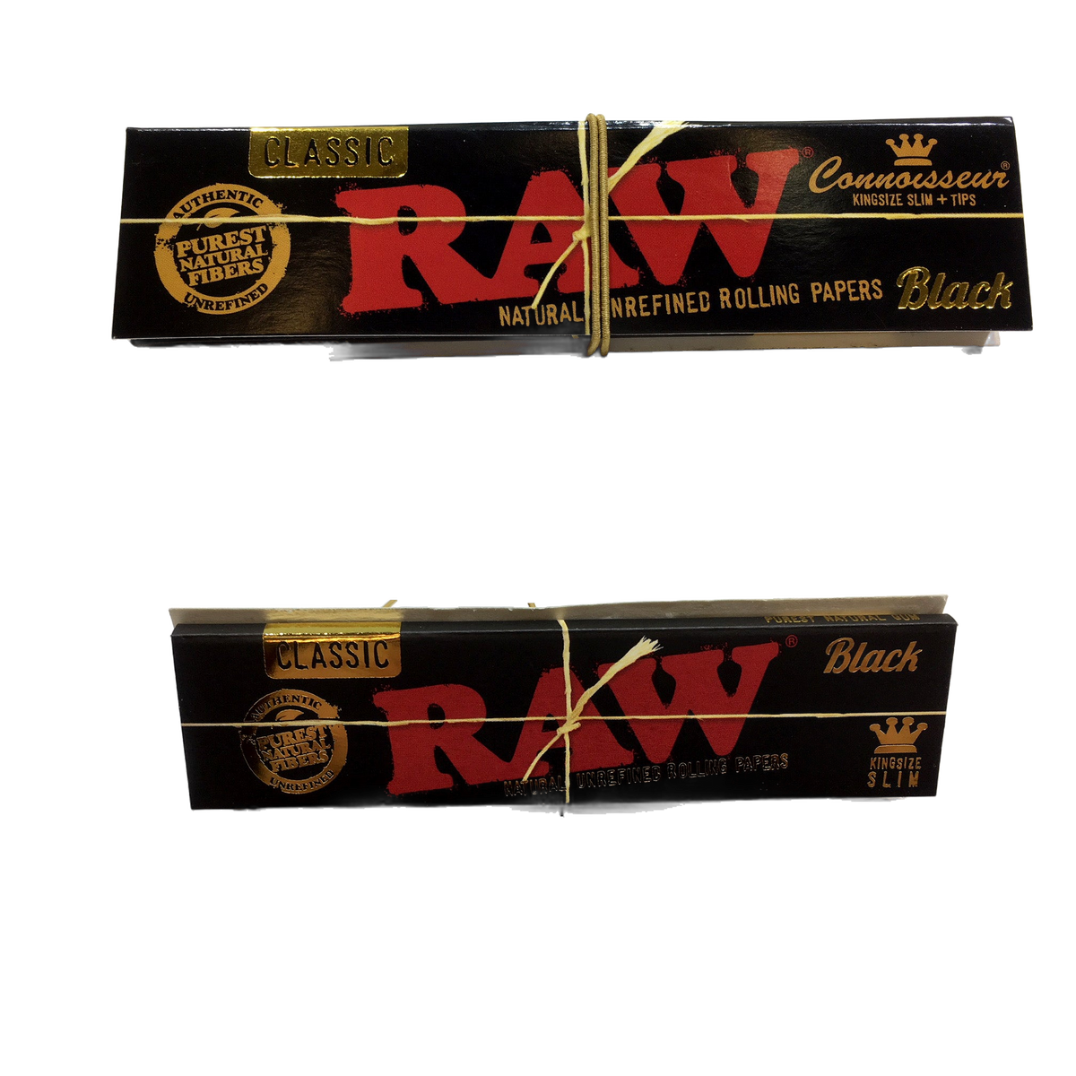 RAW- King Size Slim Black
