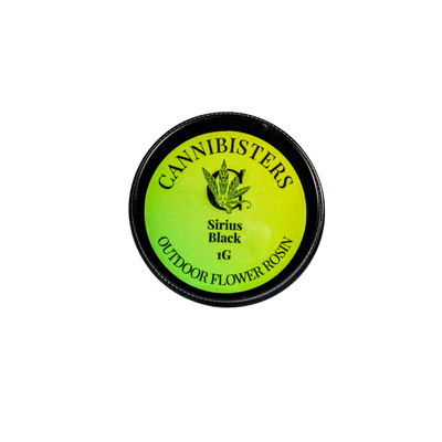 Canni Sirius Black Outdoor Rosin