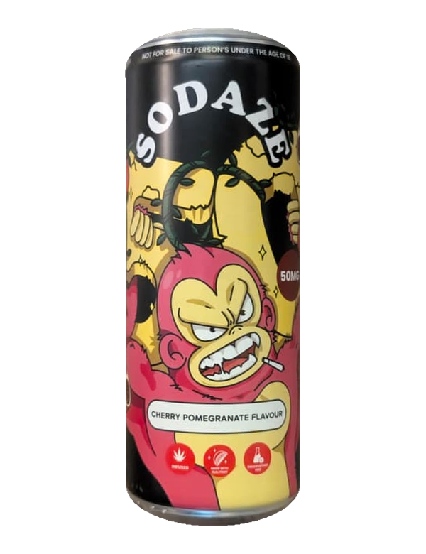 Sodaze Cherry Pomegranate 50mg