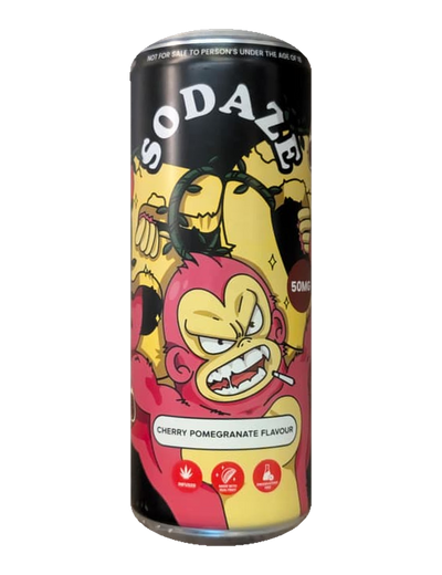 Sodaze Cherry Pomegranate 50mg