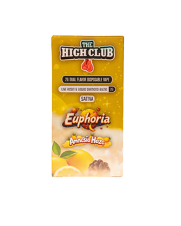 The High Club: Euphoria / Amnesia Haze Live Resin Pen