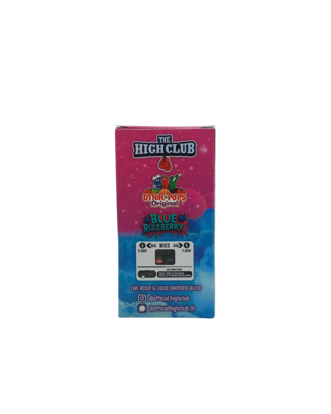 The High Club - Otter Pops Original / Blue Rizzberyy