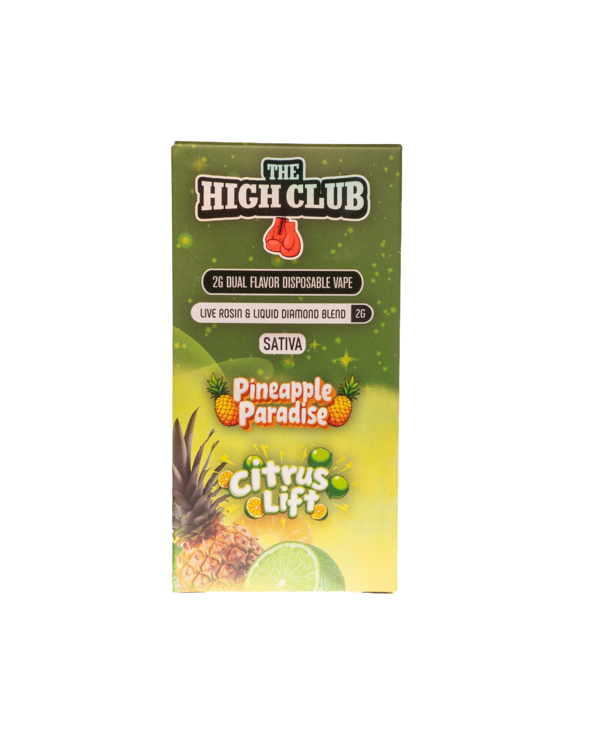 The High Club: Pineapple Paradise / Citrus Lift Live Resin Pen