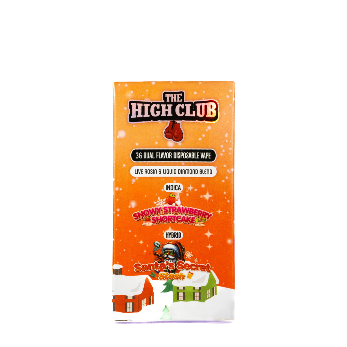 The High Club: Snowy Strawberry Shortcake / Santa Secret Stash